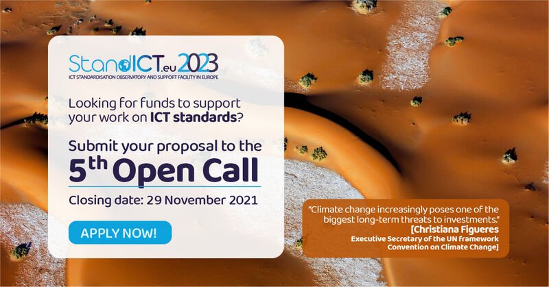 StandICT 5th Open Call