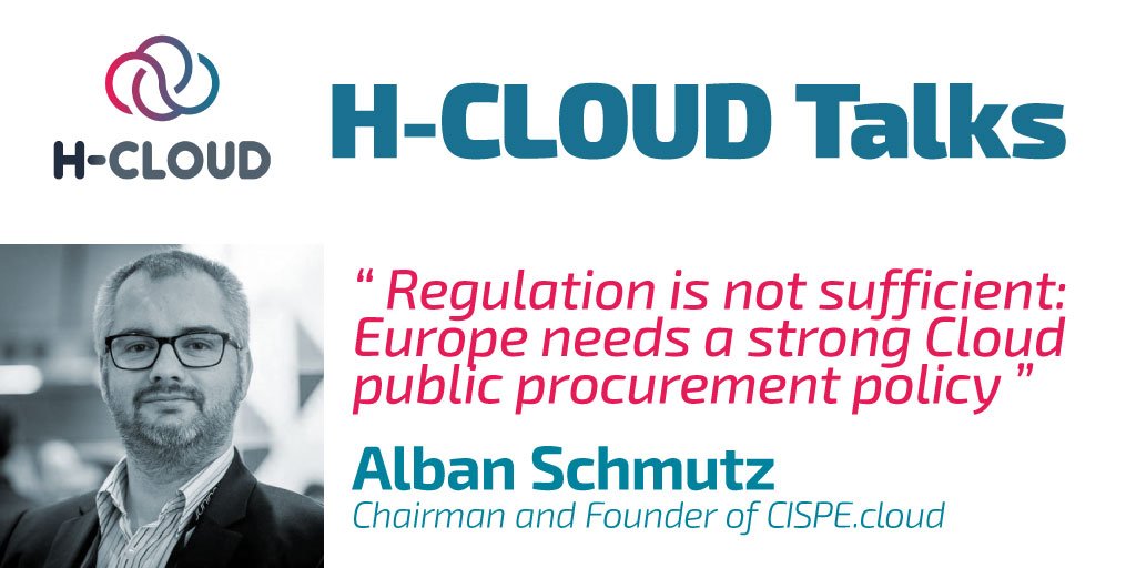 H-CLOUD Talks: Expert views on European Cloud Computing - Vol 1: Alban Schmutz